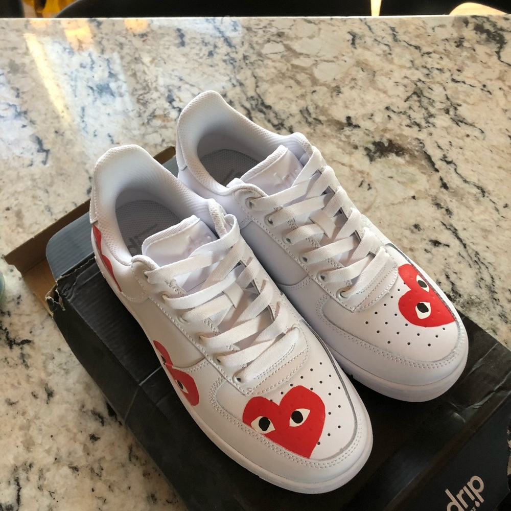 Orginal Drip Creation heart shoes